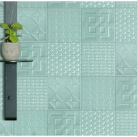 Subway Tiles 150x150 MM Square Ceramic Wall Tiles for Kitchen & Bathroom